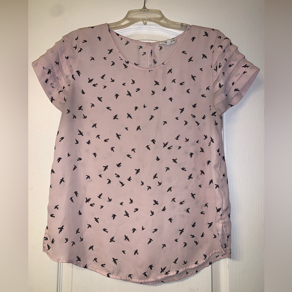 Daisy May Semi Sheer Blouse